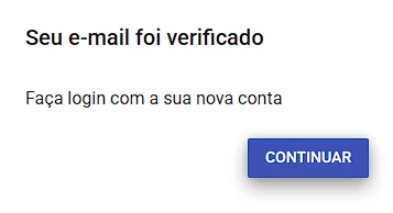 Validação concluída