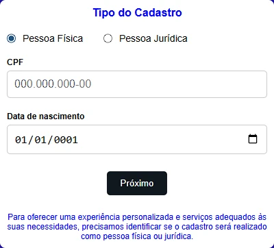 Dados pessoais