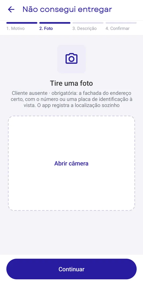 Foto obrigatória da fachada